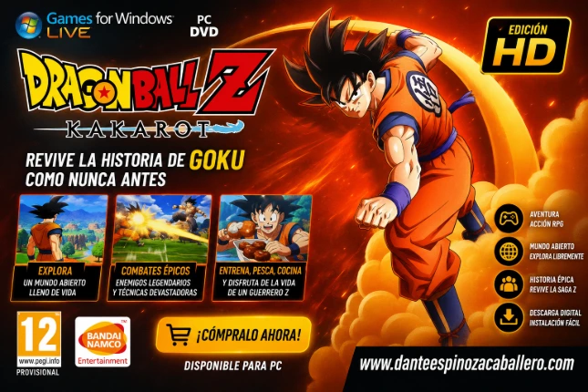 DRAGON BALL Z: KAKAROT EDICIÓN HD PARA PC