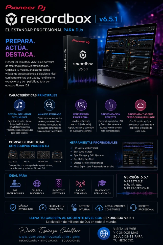 Pioneer DJ rekordbox v6.5.1 + Código Medicina